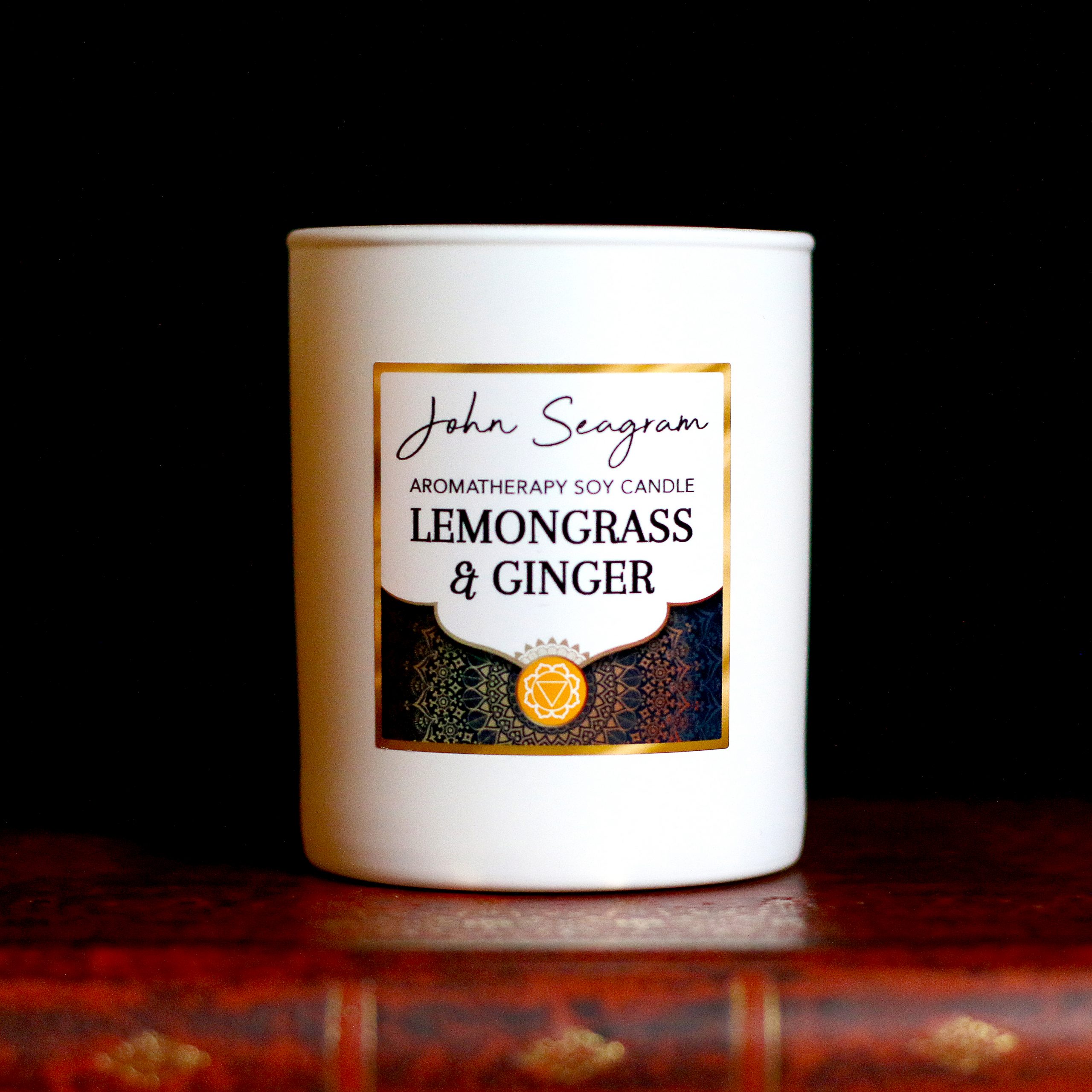 Lemongrass & Ginger Candle J O H N S E A G R A M Candles + Home
